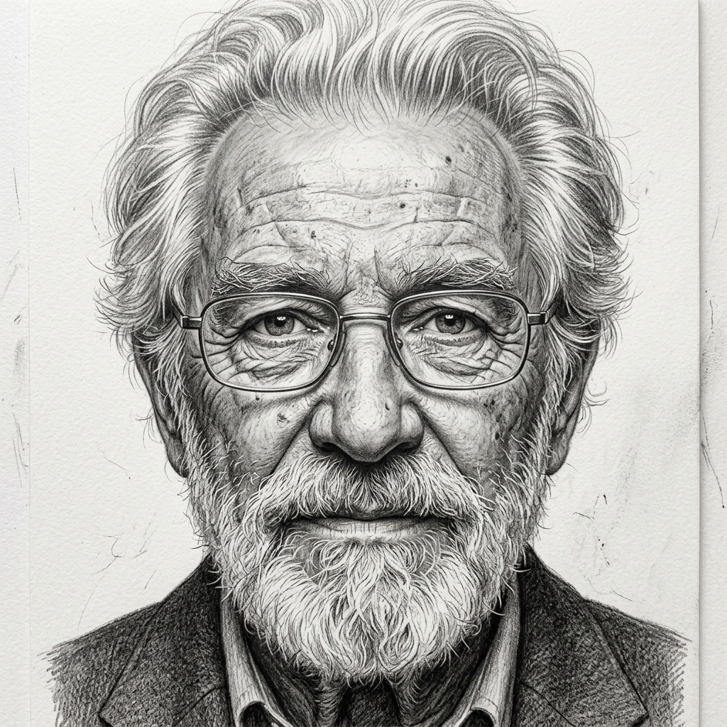 Single Portrait - A4 Pencil Sketch